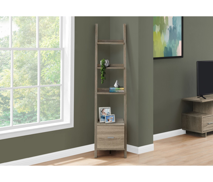 2766 Bookshelf -  Taupe Grey